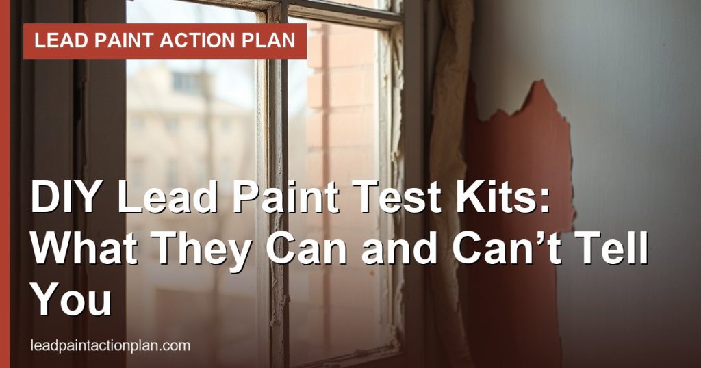 DIY Lead Paint Test Kits: What They Can and Can’t Tell You
