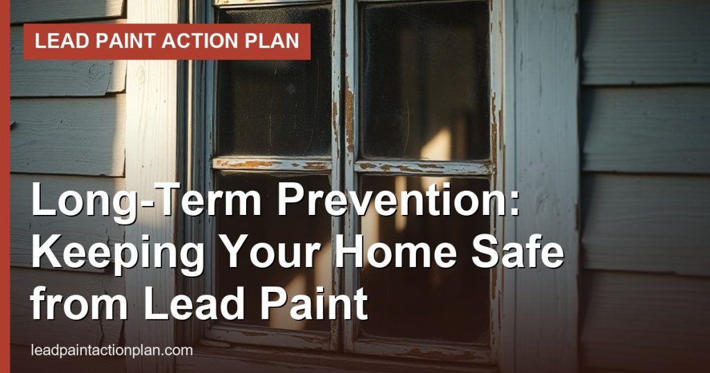 Long-Term Prevention: Keeping Your Home Safe from Lead Paint