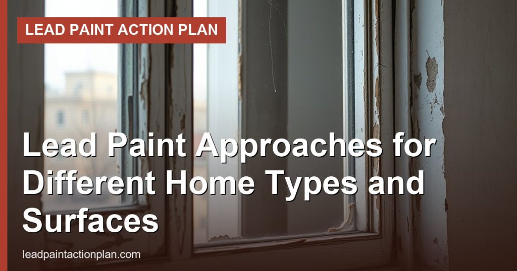 Lead Paint Approaches for Different Home Types and Surfaces
