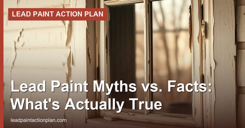 Lead Paint Myths vs. Facts: What's Actually True