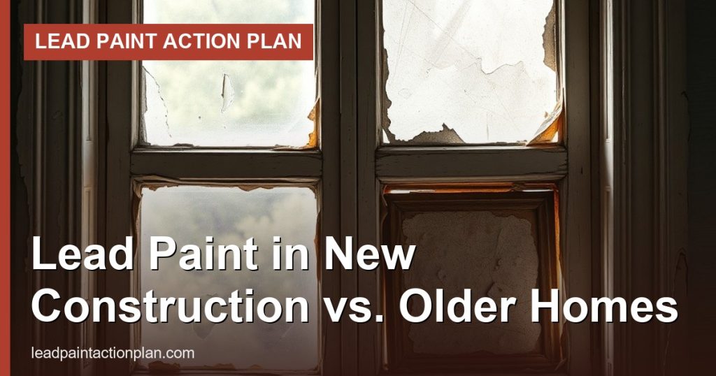 Lead Paint in New Construction vs. Older Homes