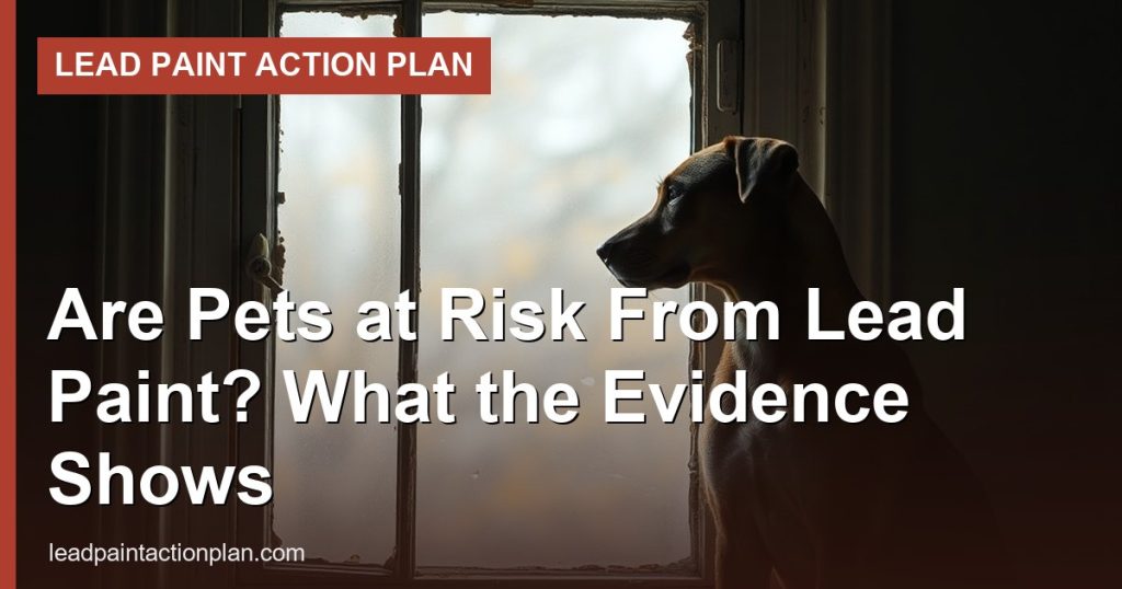 Are Pets at Risk From Lead Paint? What the Evidence Shows