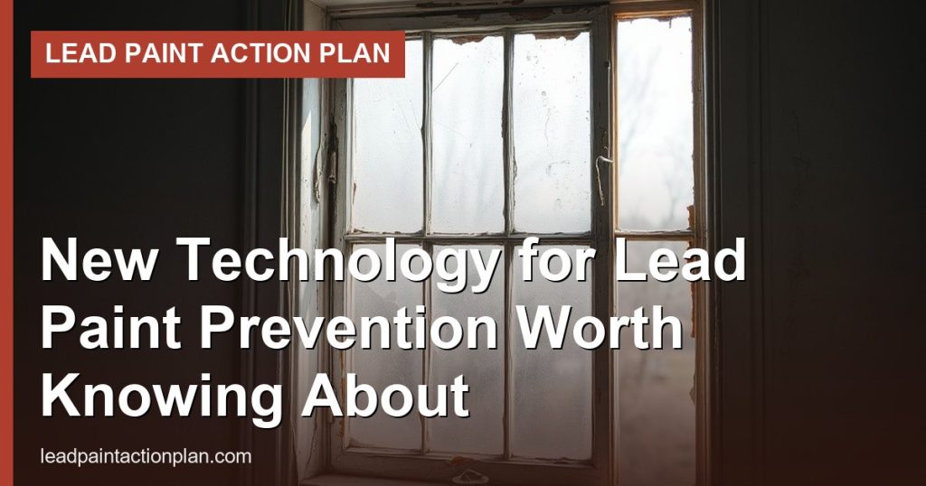 New Technology for Lead Paint Prevention Worth Knowing About